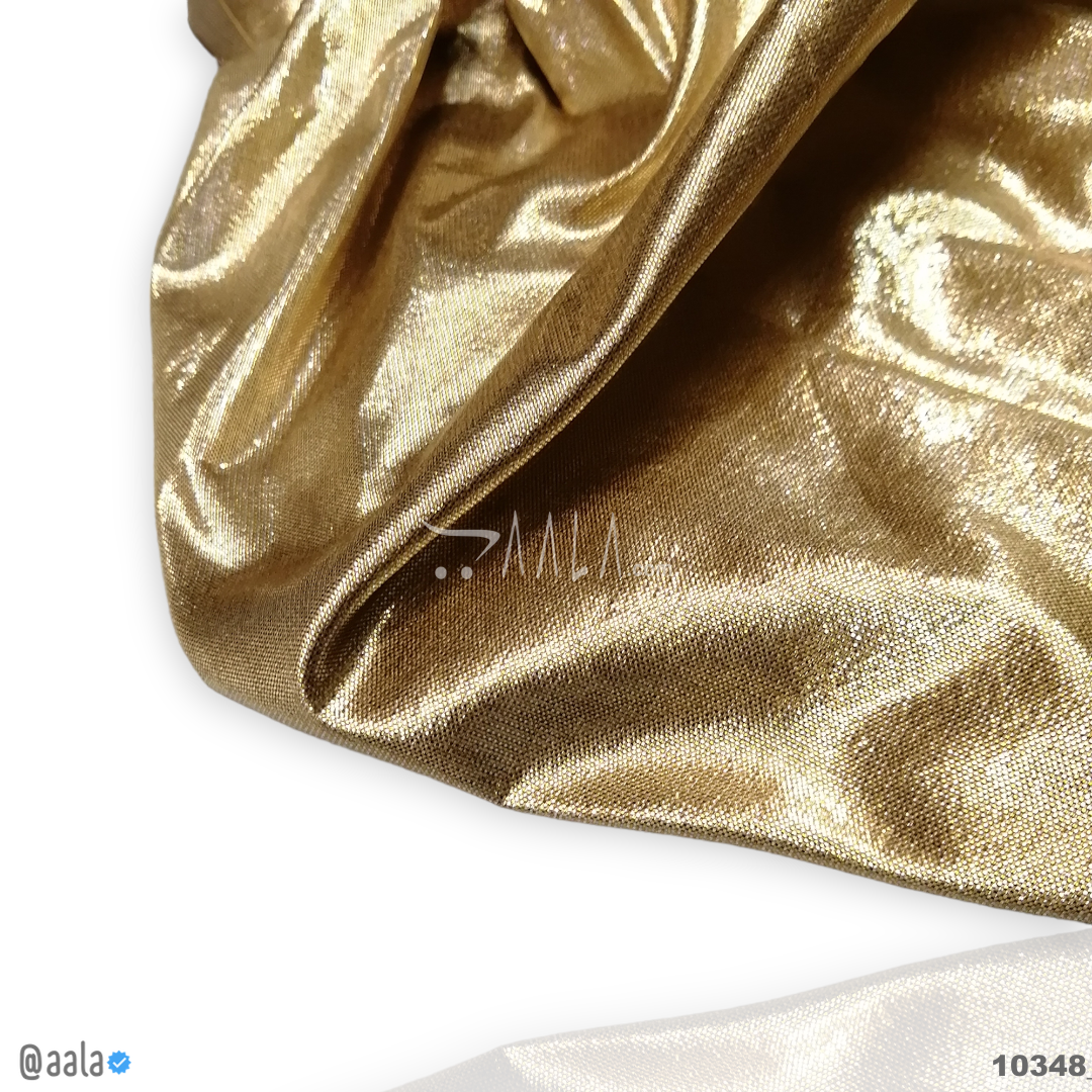 Tissue Silk Poly-ester 44-Inches GOLD Per-Metre #10348