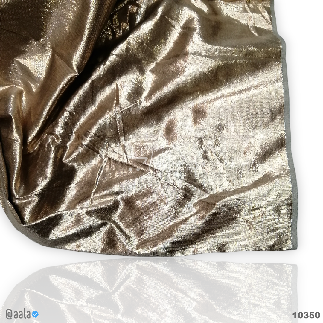 Tissue Silk Poly-ester 44-Inches COPPER Per-Metre #10350