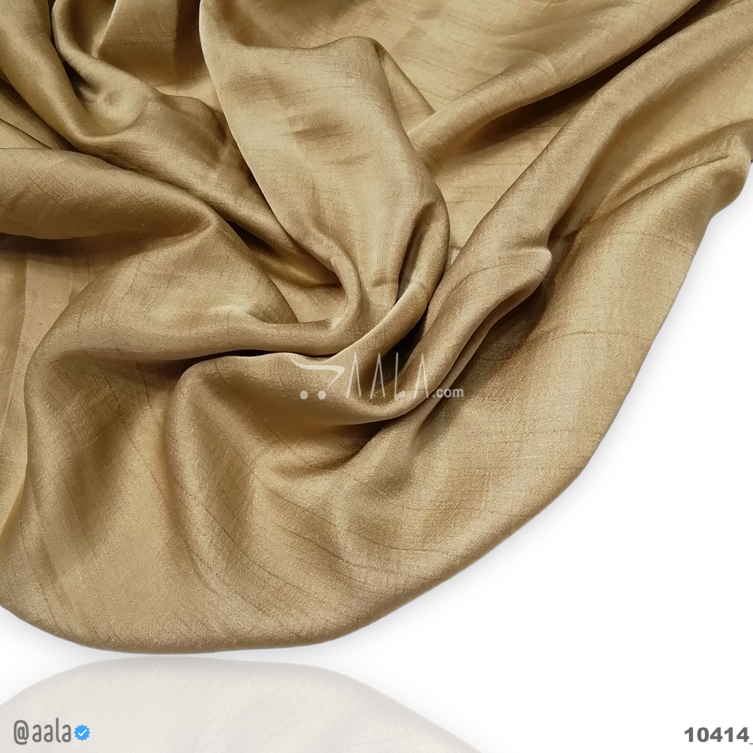 Tobler Silk Poly-ester 44-Inches GOLD Per-Metre #10414