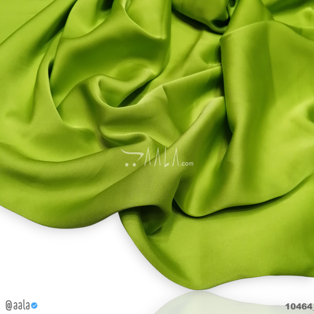 Zara Silk Poly-ester 58-Inches GREEN Per-Metre #10464