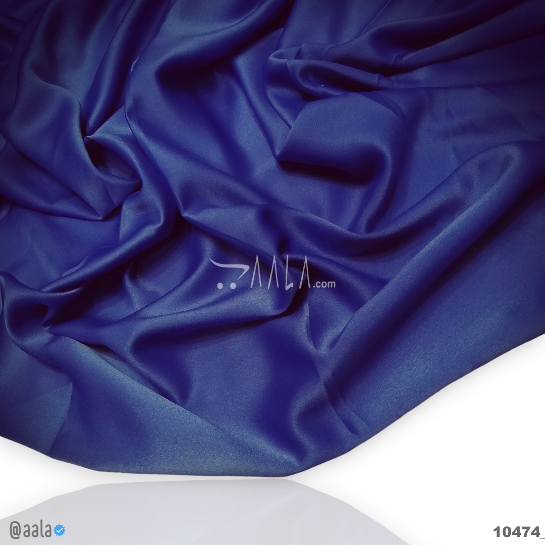 Mango Silk Blend 58-Inches BLUE Per-Metre #10474