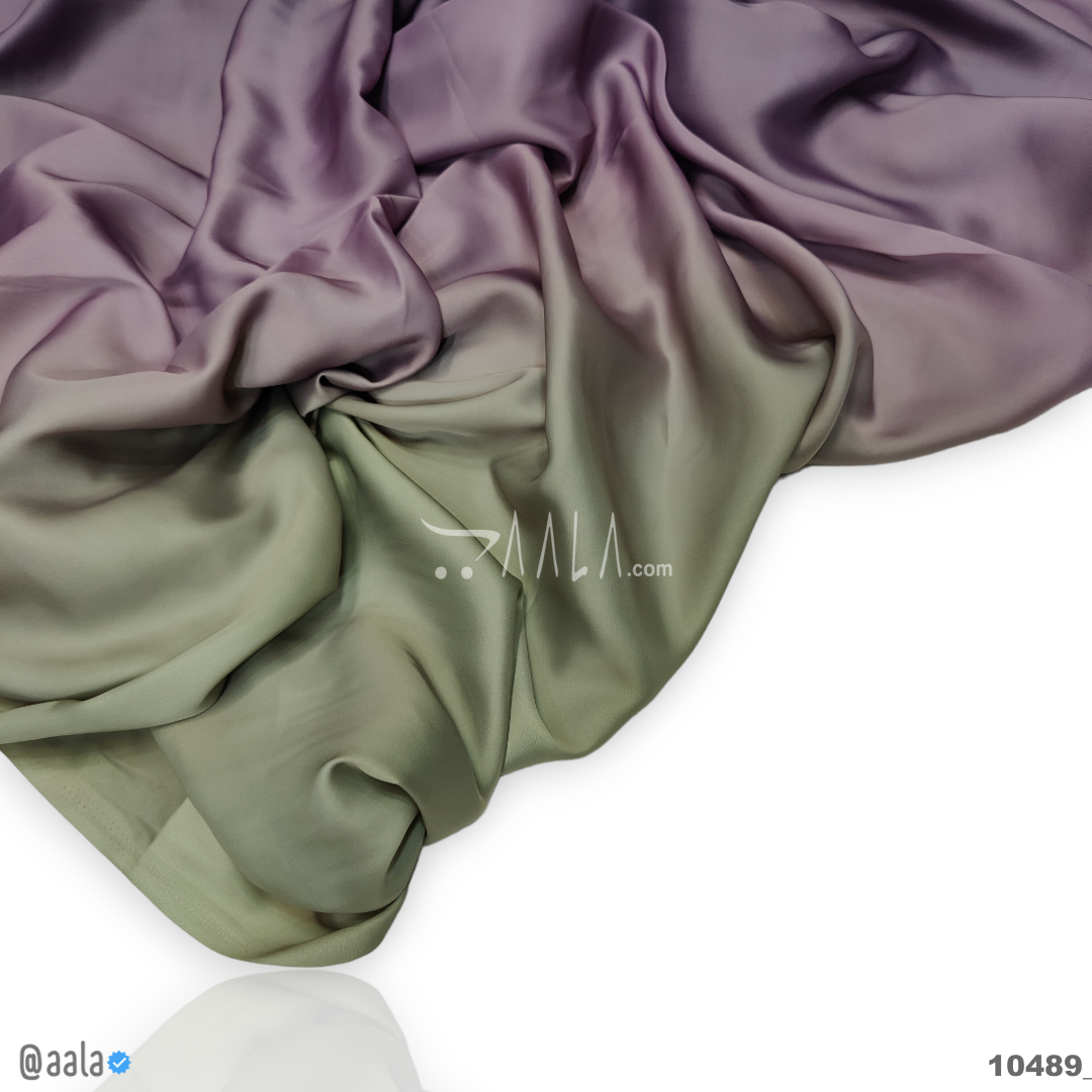 Shaded-Nutella Silk Poly-ester 44-Inches ASSORTED Per-Metre #10489