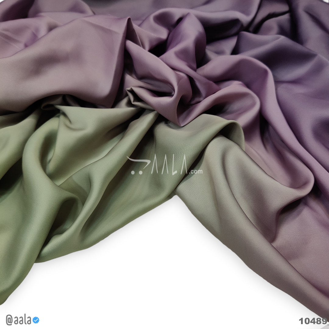Shaded-Nutella Silk Poly-ester 44-Inches ASSORTED Per-Metre #10489