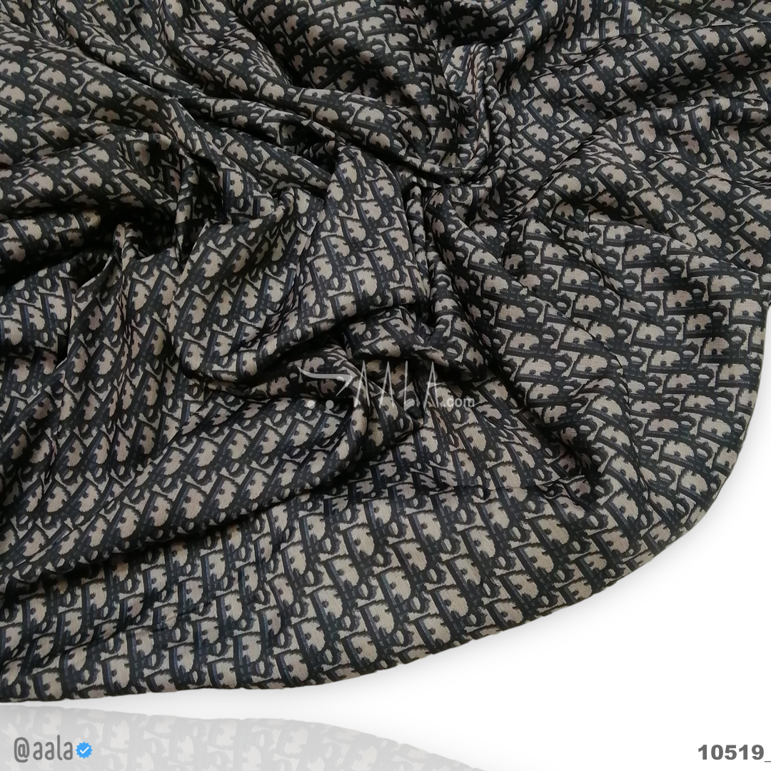 Printed Silk Blend 44-Inches PRINTED Per-Metre #10519