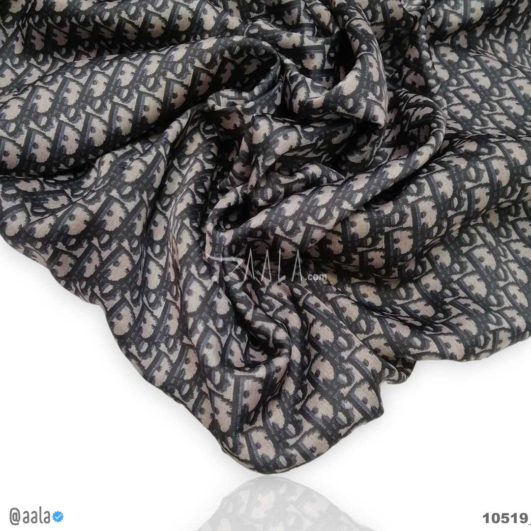 Printed Silk Blend 44-Inches PRINTED Per-Metre #10519