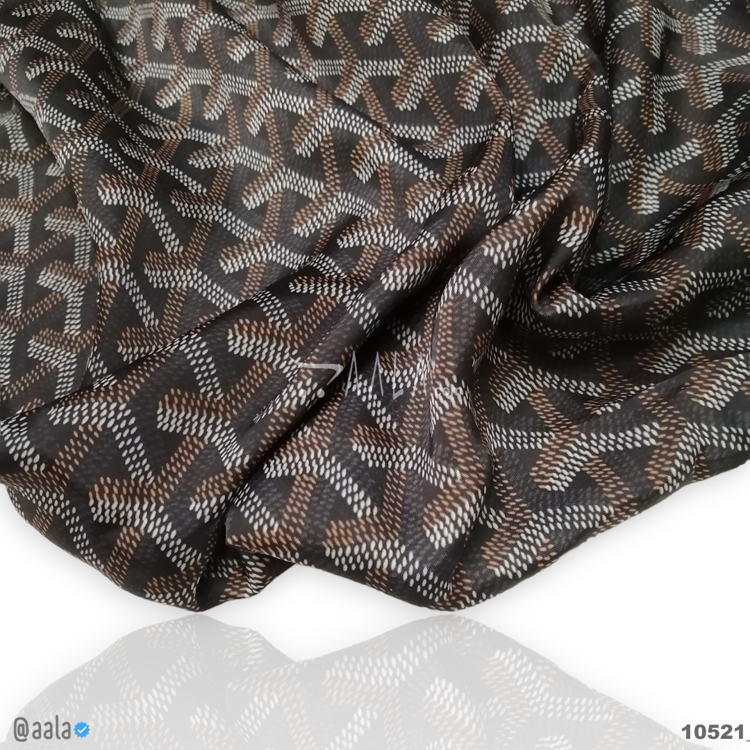 Printed Silk Blend 44-Inches PRINTED Per-Metre #10521