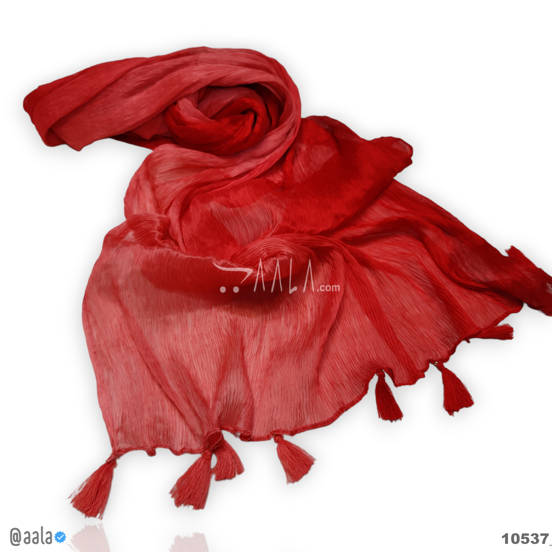 Ombre Silk Poly-ester Dupatta-20-Inches ASSORTED 2.25-Metres #10537