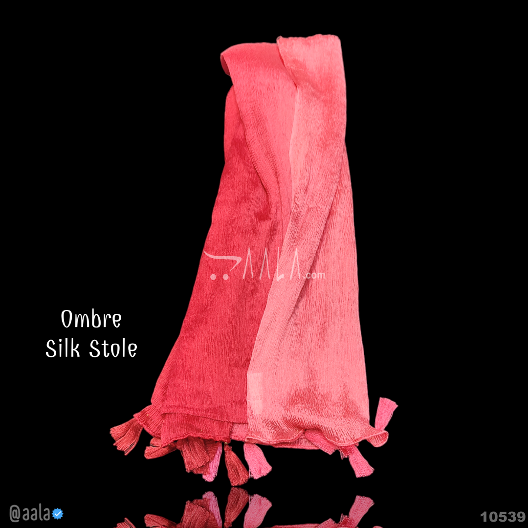 Ombre Silk Blend Dupatta-20-Inches ASSORTED 2.25-Metres 