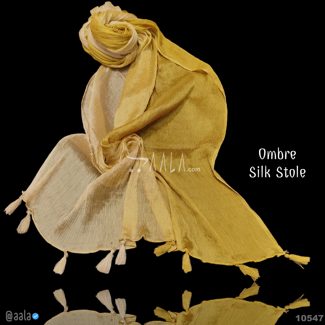 Ombre Silk Blend Dupatta-20-Inches ASSORTED 2.25-Metres 
