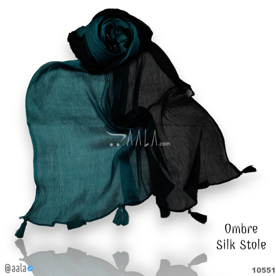 Ombre Silk Blend Dupatta-20-Inches ASSORTED 2.25-Metres #10551