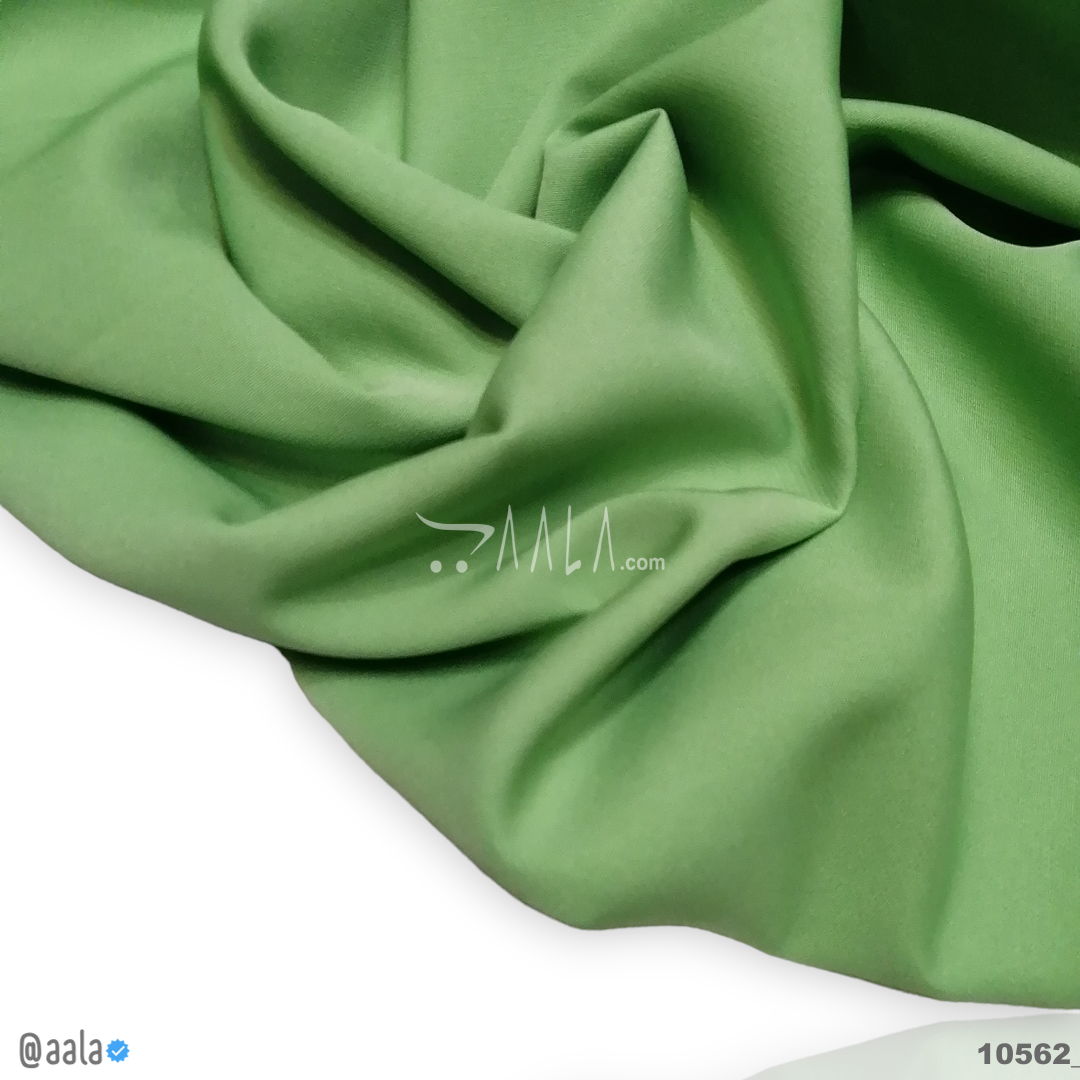 Berlin Double-Georgette Poly-ester 58-Inches GREEN Per-Metre #10562