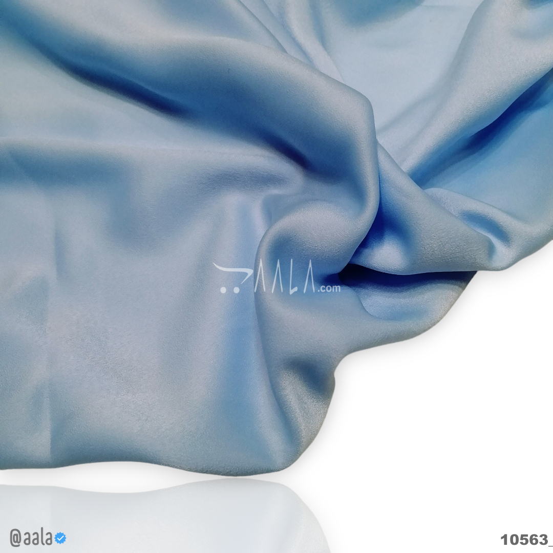 Mango Silk Blend 58-Inches BLUE Per-Metre #10563
