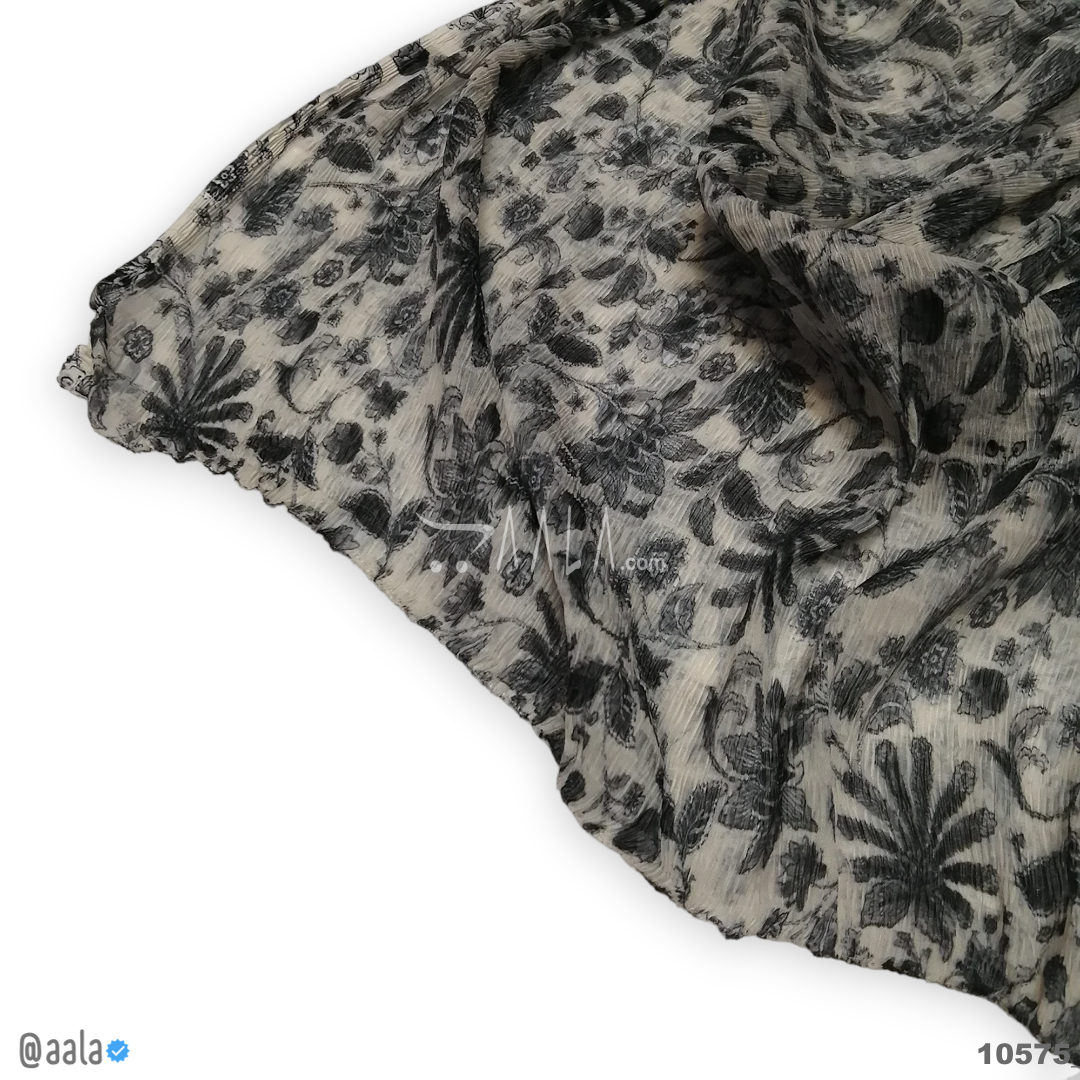 Printed-Crush Chiffon Blend Dupatta-20-Inches PRINTED 2.50-Metres #10575