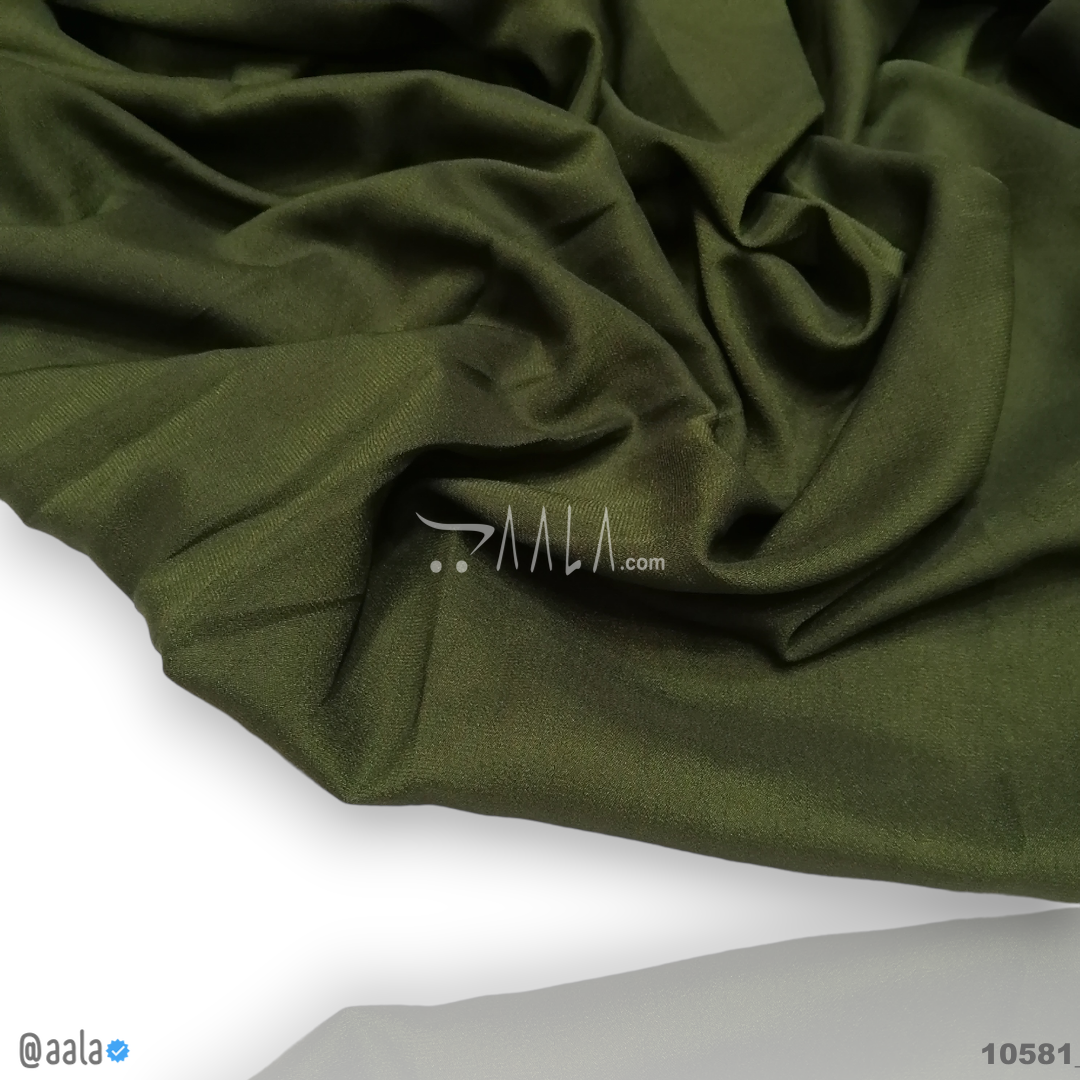 Luxe Silk Poly-ester 58-Inches GREEN Per-Metre #
10581