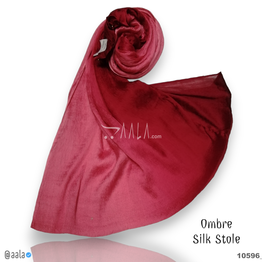 Ombre Silk Blend Dupatta-20-Inches ASSORTED 2.25-Metres #10596