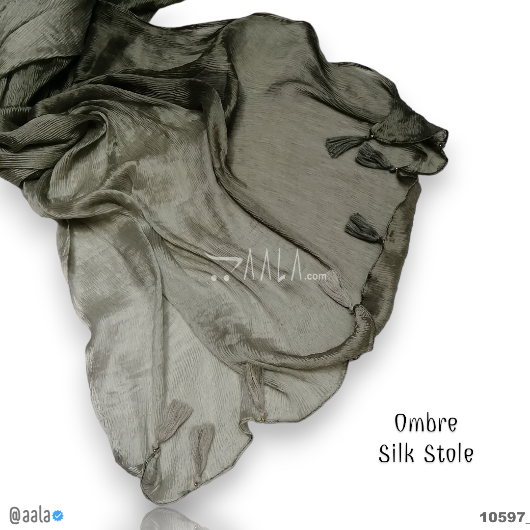 Ombre Silk Blend Dupatta-20-Inches ASSORTED 2.25-Metres #10597
