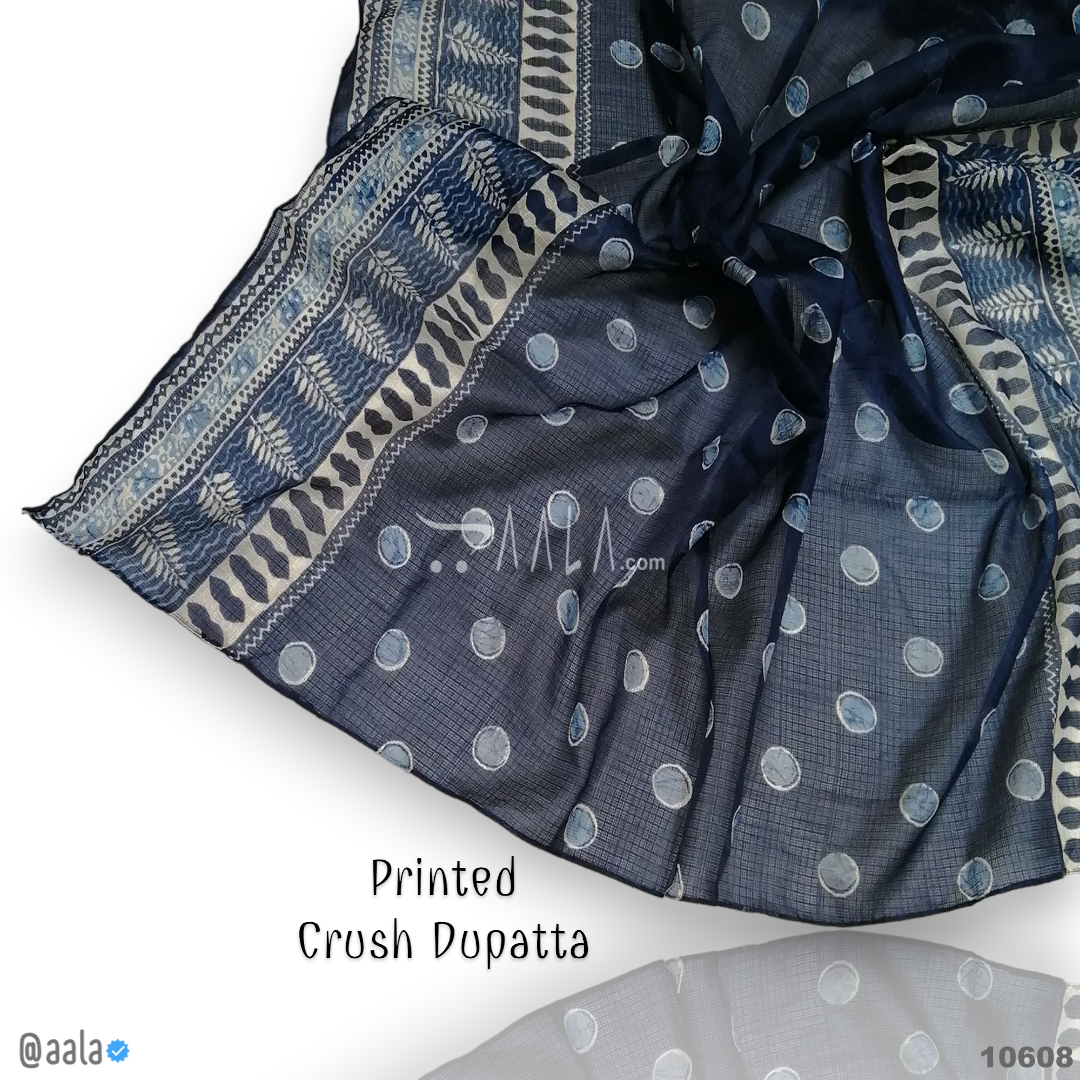 Printed-Kota-Doria Cotton Cotton Dupatta-36-Inches PRINTED 2.25-Metres #10608