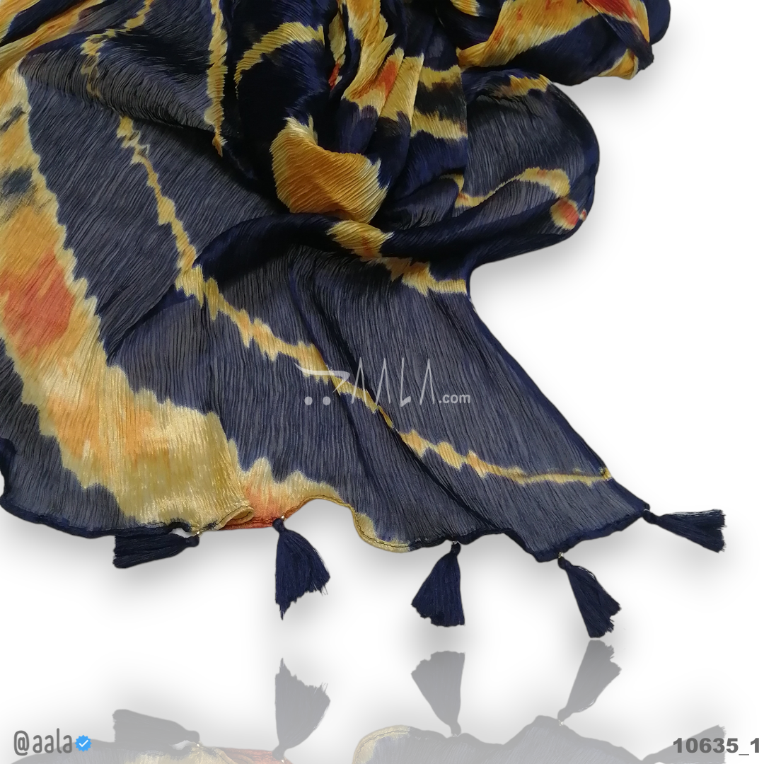 
Printed-Crush Chiffon Blend Dupatta-20-Inches PRINTED 2.25-Metres #10635