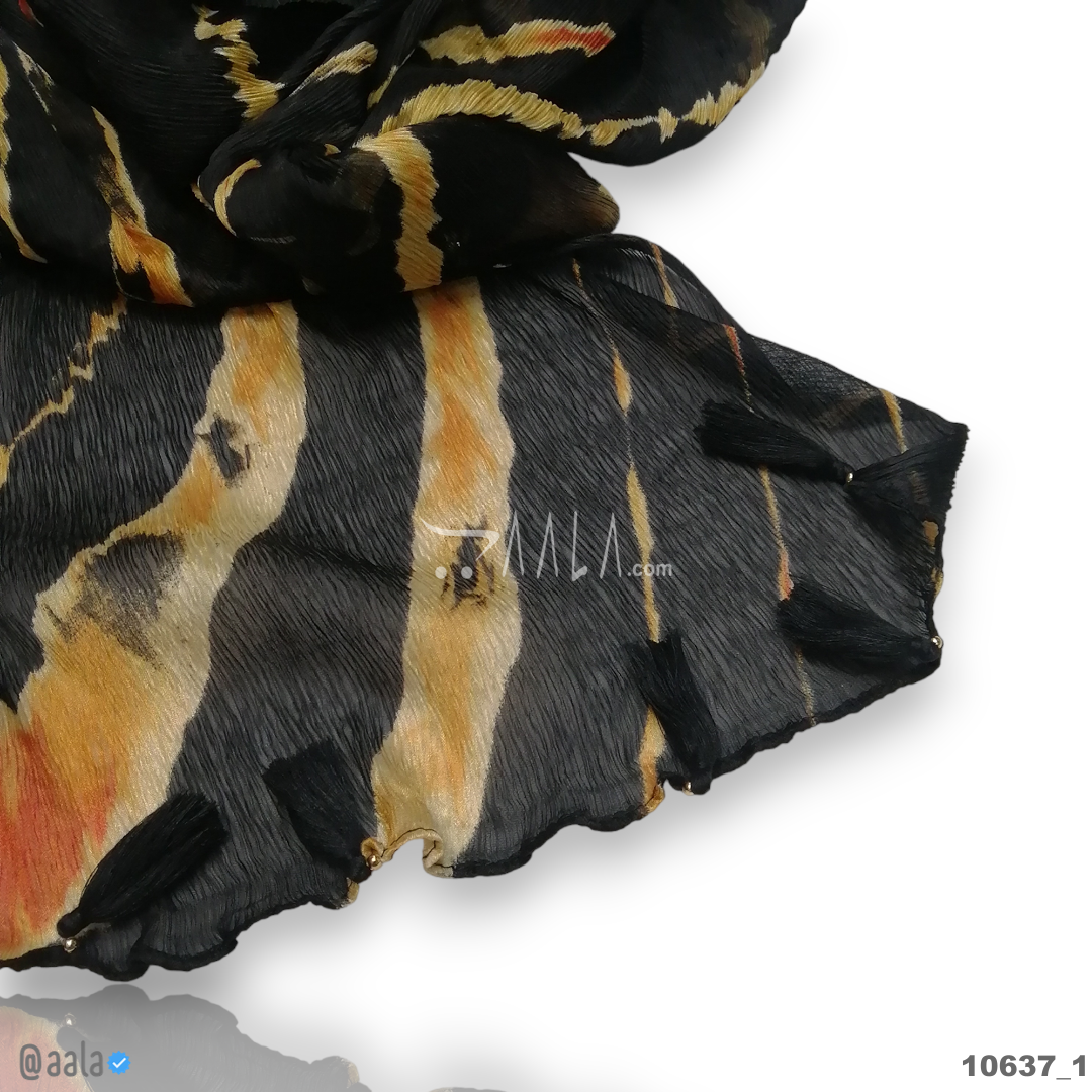 
Printed-Crush Chiffon Blend Dupatta-20-Inches PRINTED 2.25-Metres #10637