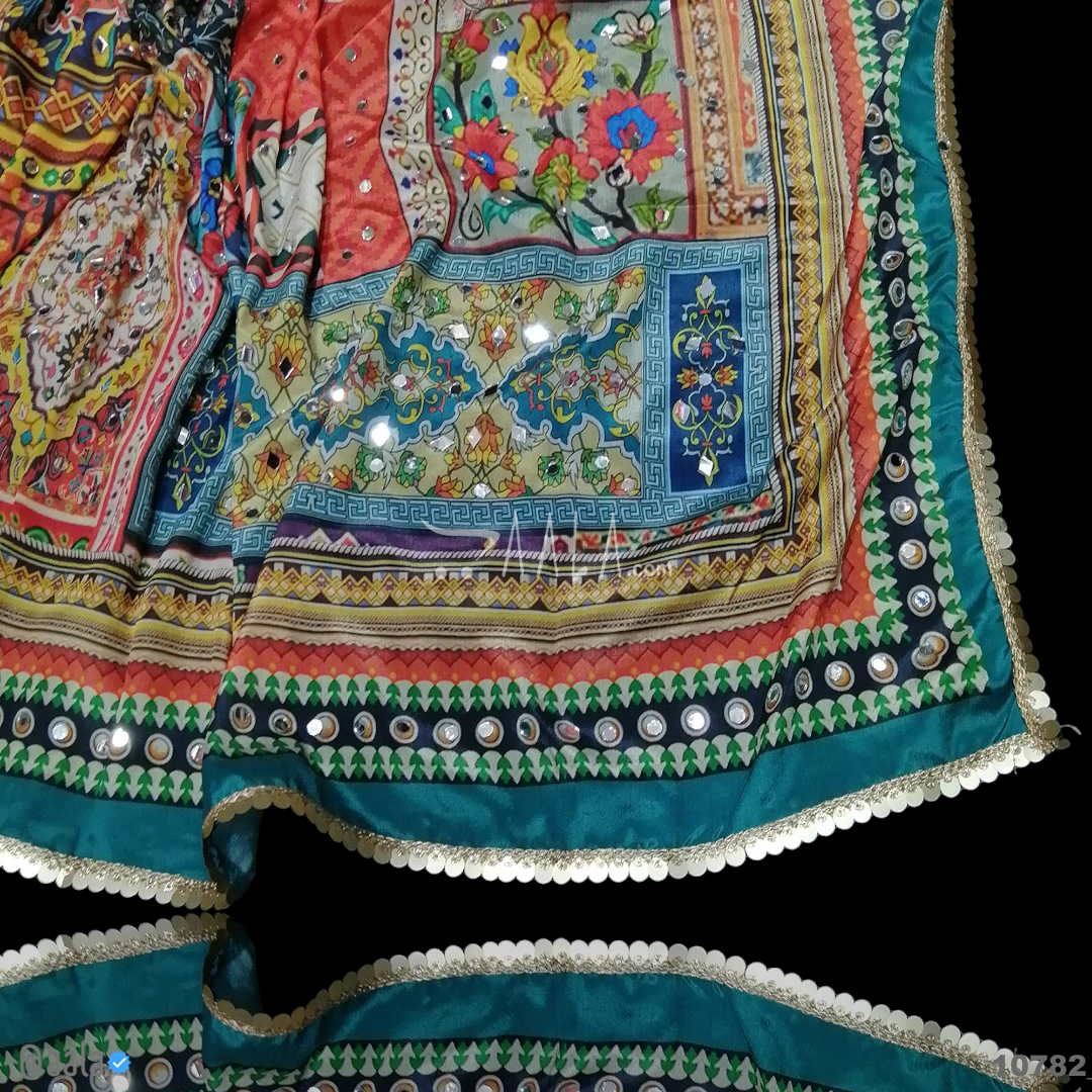 Pakistani Chinon Blend Dupatta-36-Inches PRINTED 2.25-Metres #10782