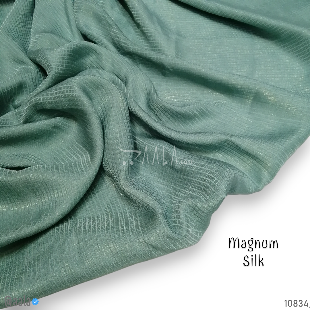 Magnum Silk Poly-ester 44-Inches GREY Per-Metre #10834