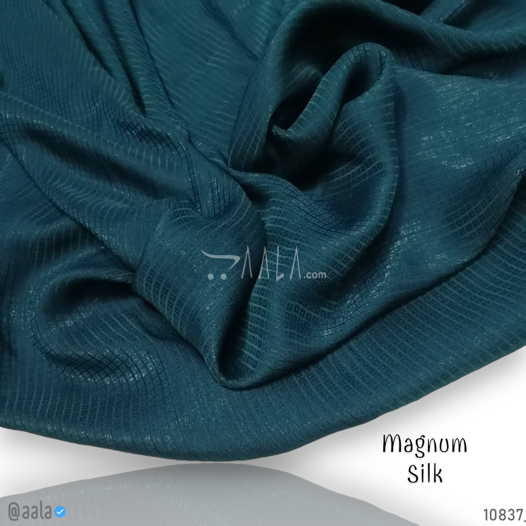 Magnum Silk Poly-ester 44-Inches GREEN Per-Metre #10837