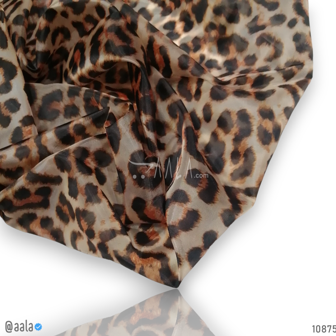 Printed-Lakme Organza Blend 44-Inches PRINTED Per-Metre #10875