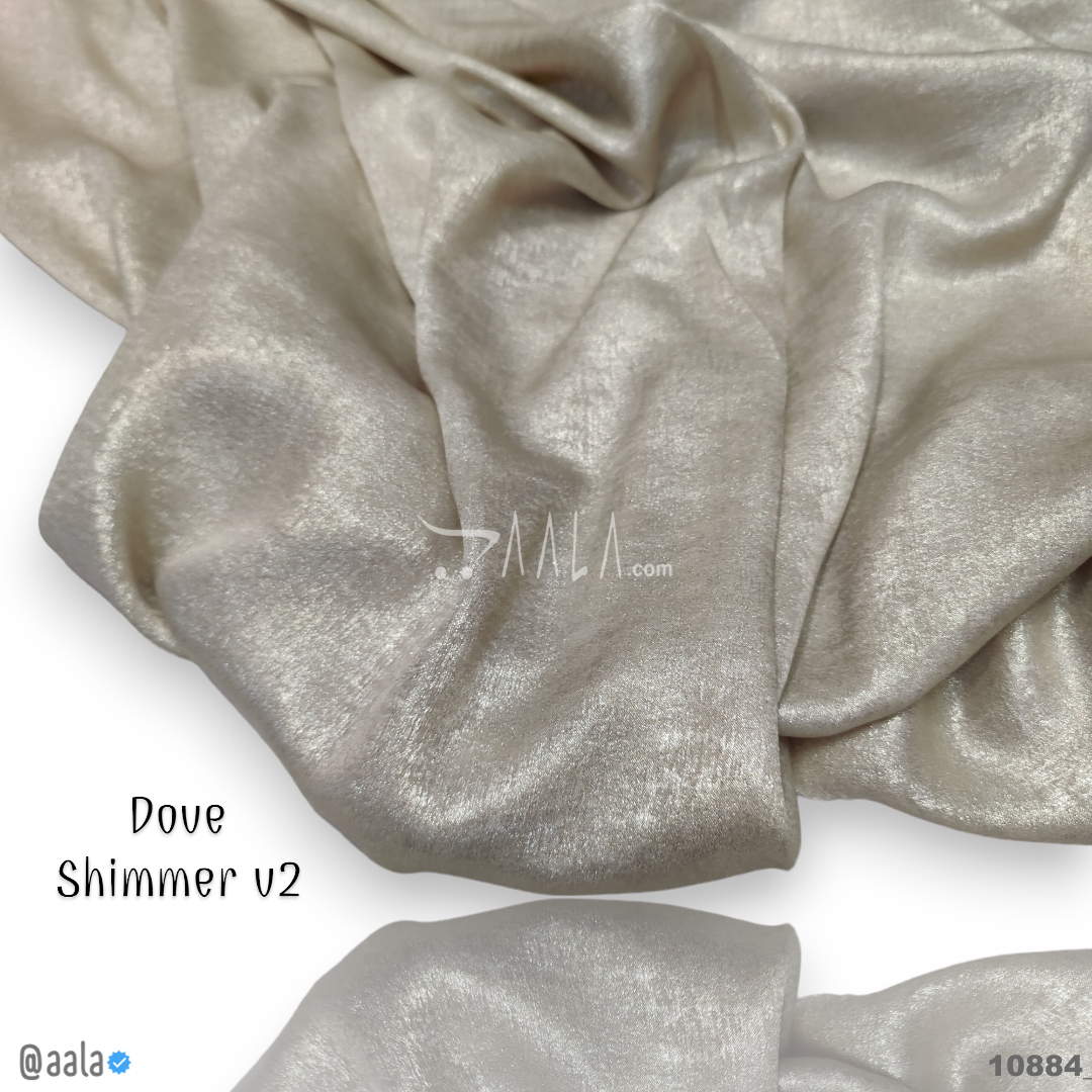 Dove-Shimmer-V2 Velvet Poly-ester 58-Inches GOLD Per-Metre #10884