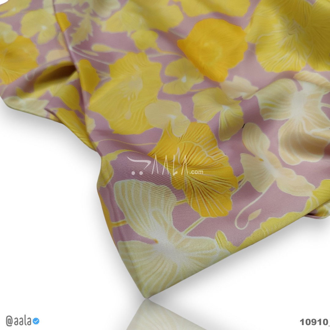 Printed Silk Blend 44-Inches PRINTED Per-Metre #10910