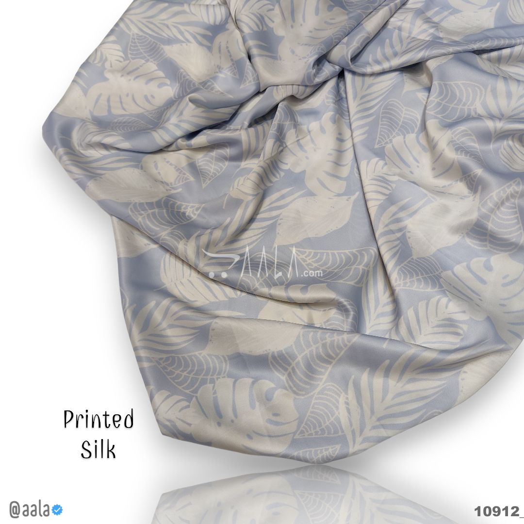 Printed Silk Blend 44-Inches PRINTED Per-Metre #10912
