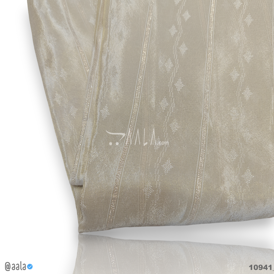 Banarsi-Tissue Silk Viscose 44-Inches DYEABLE Per-Metre #10941