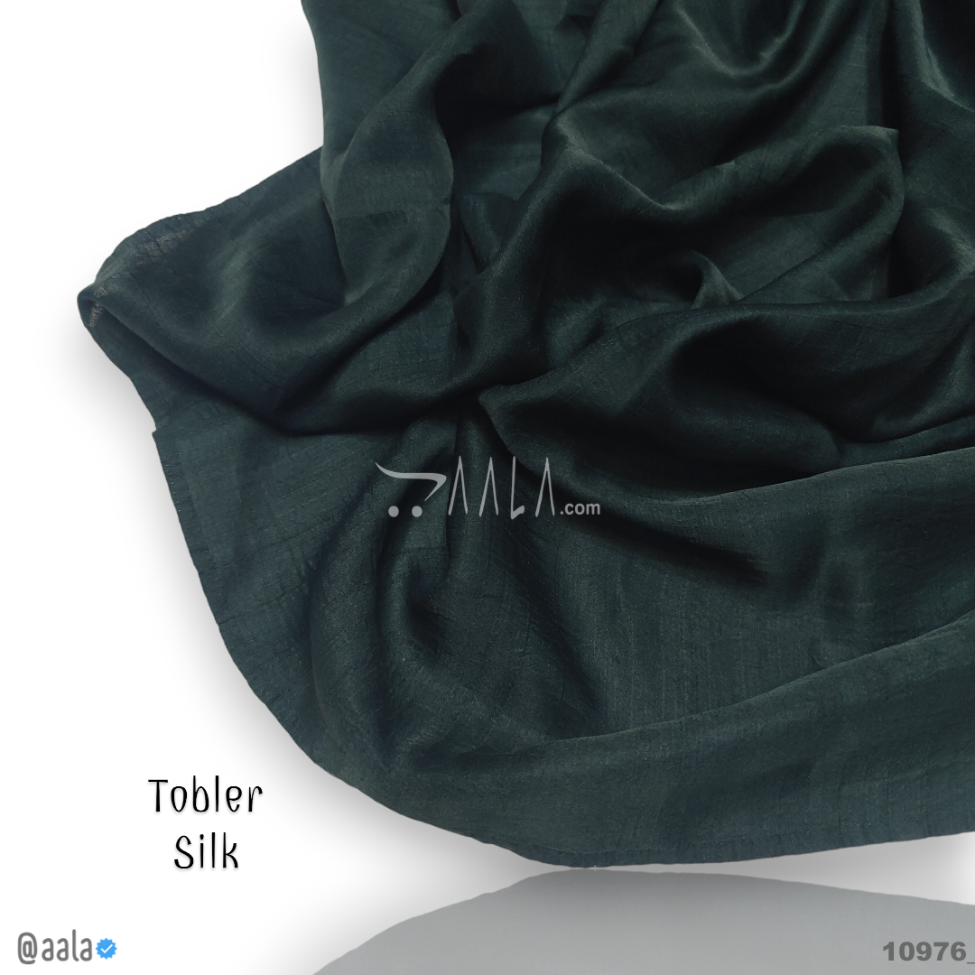 Tobler Silk Poly-ester 44-Inches GREEN Per-Metre #10976