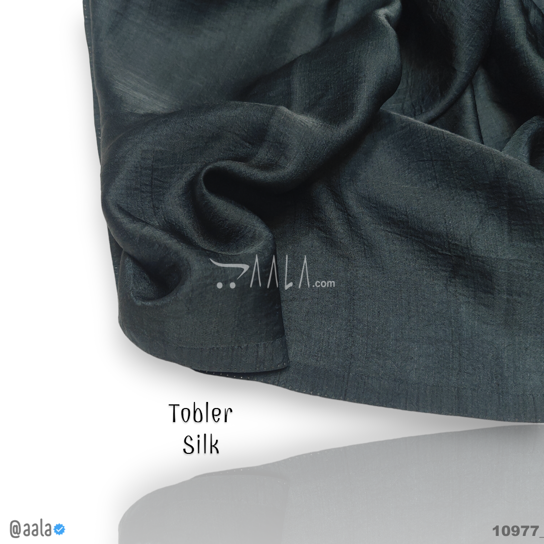 Tobler Silk Poly-ester 44-Inches GREEN Per-Metre #10977