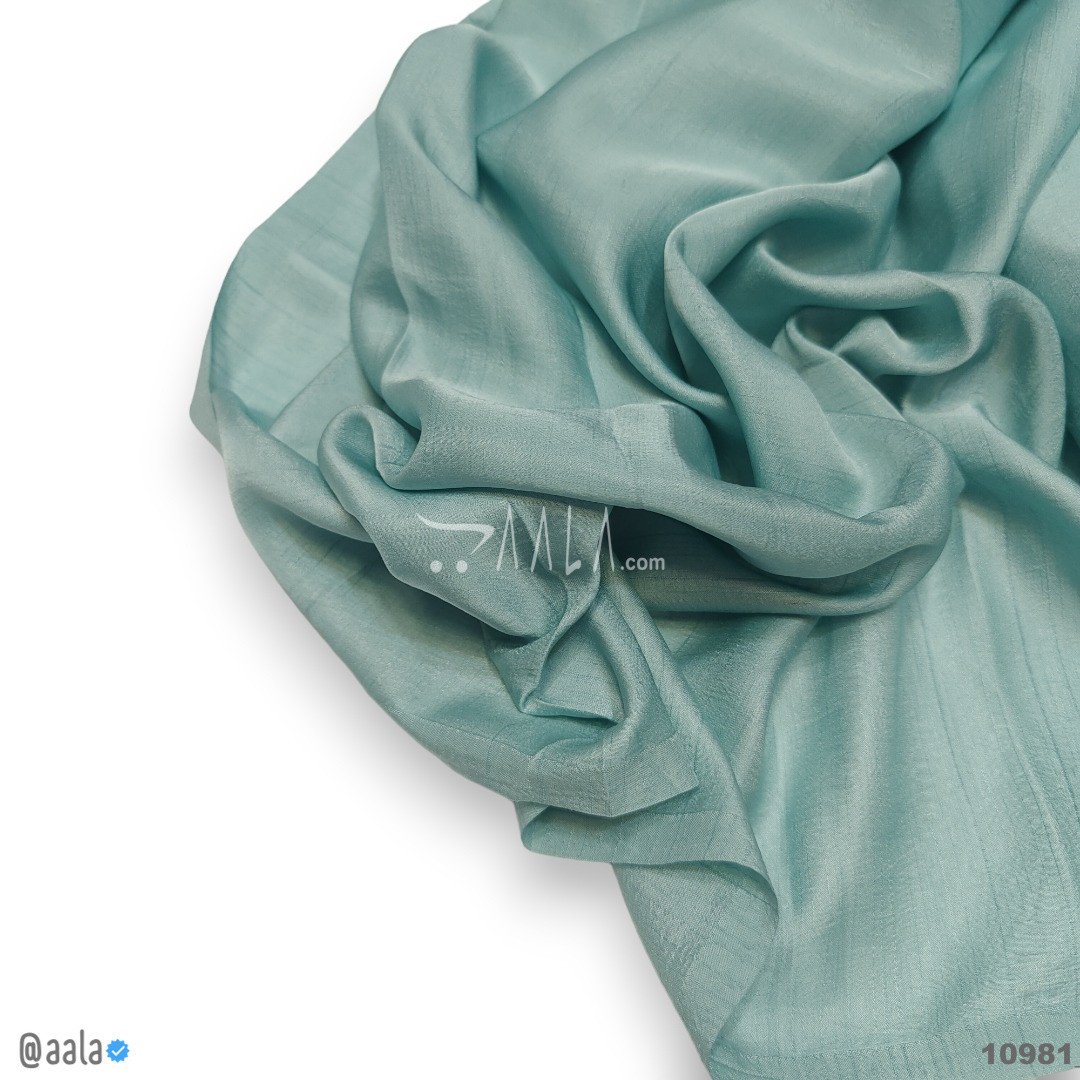 Tobler Silk Poly-ester 44-Inches GREEN Per-Metre #10981