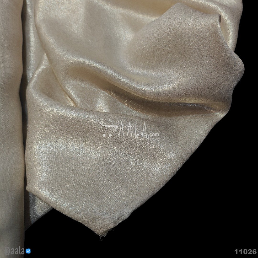Dove-Shimmer-V2 Velvet Poly-ester 58-Inches GOLD Per-Metre #11026