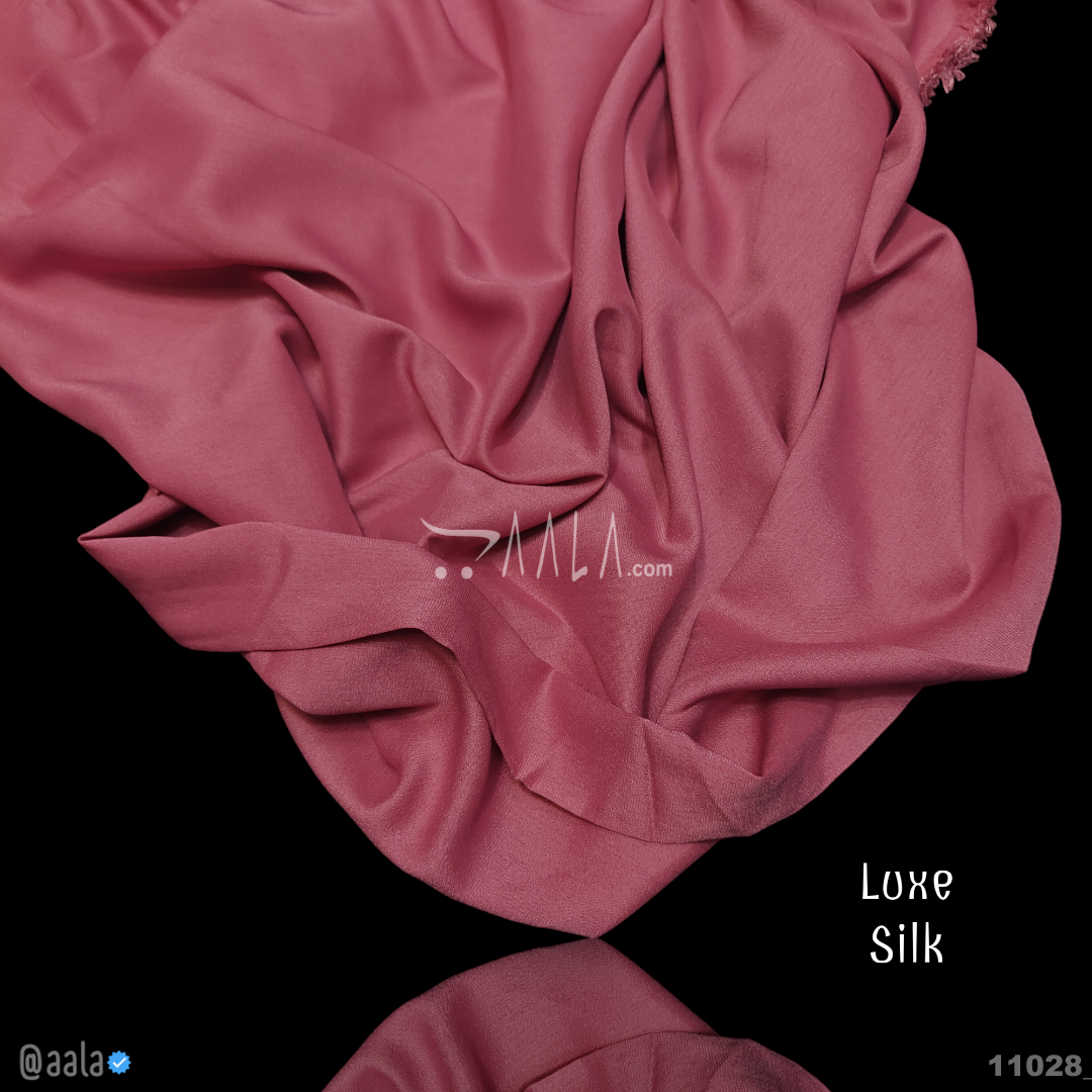 Luxe Silk Poly-ester 58-Inches CARROT Per-Metre #
11028