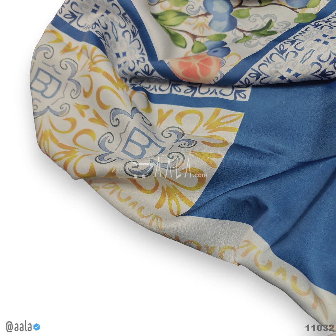 Printed Silk Blend 44-Inches PRINTED Per-Pc #11032