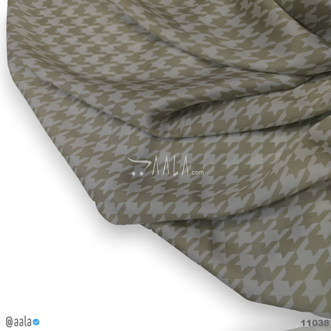 Printed Silk Blend 44-Inches PRINTED Per-Metre #11038