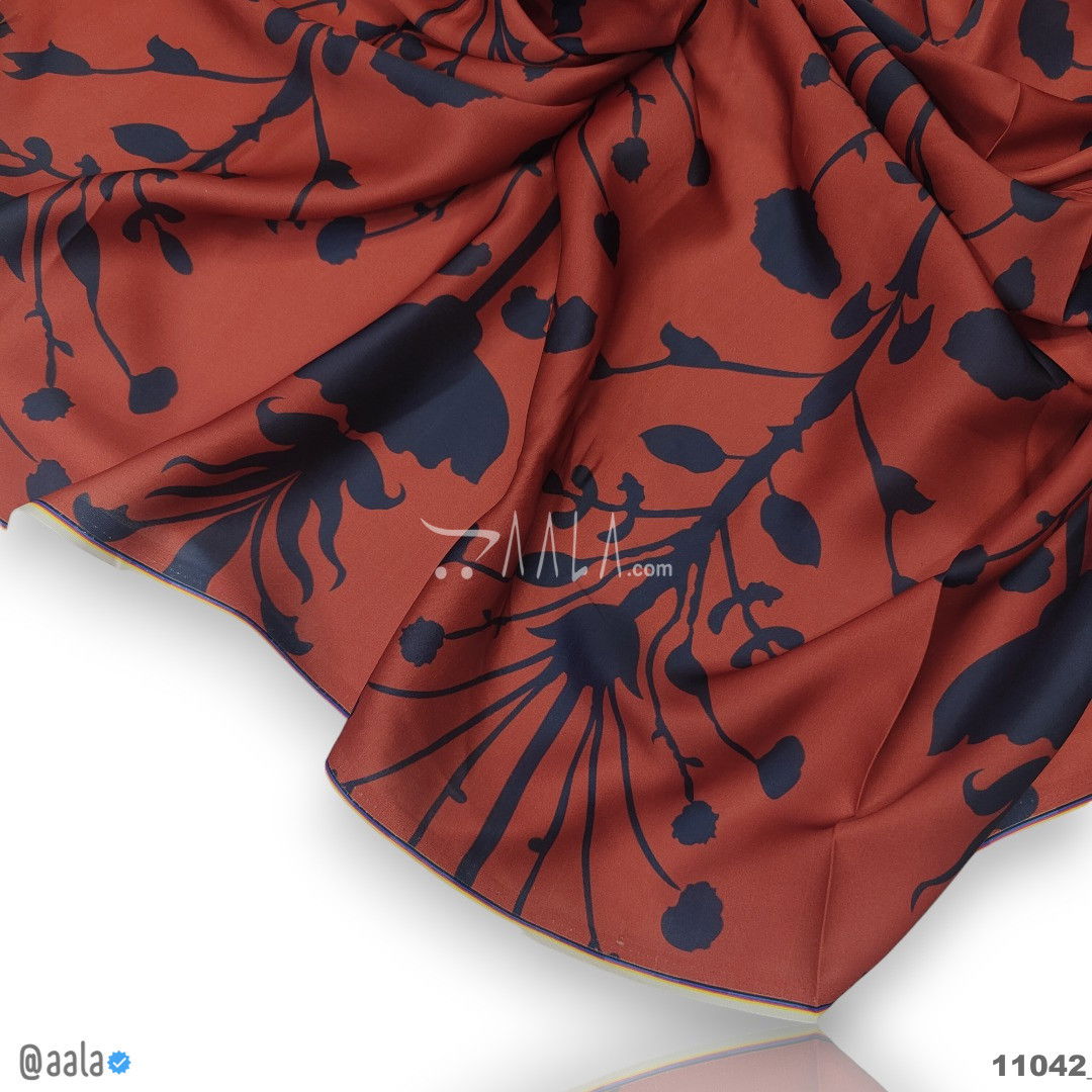 Printed Silk Blend 44-Inches PRINTED Per-Metre #11042