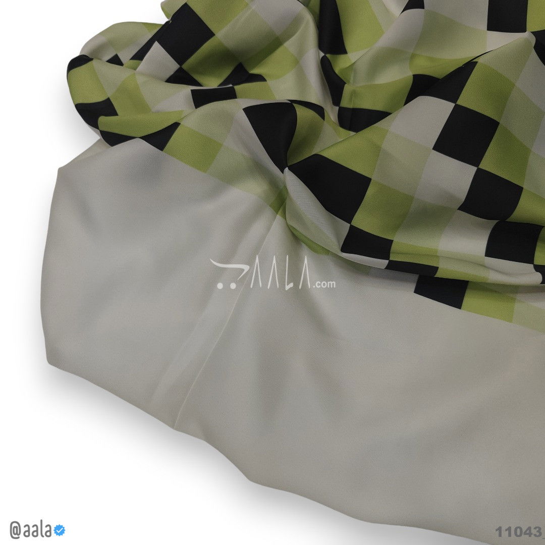 Printed Silk Blend 44-Inches PRINTED Per-Metre #11043