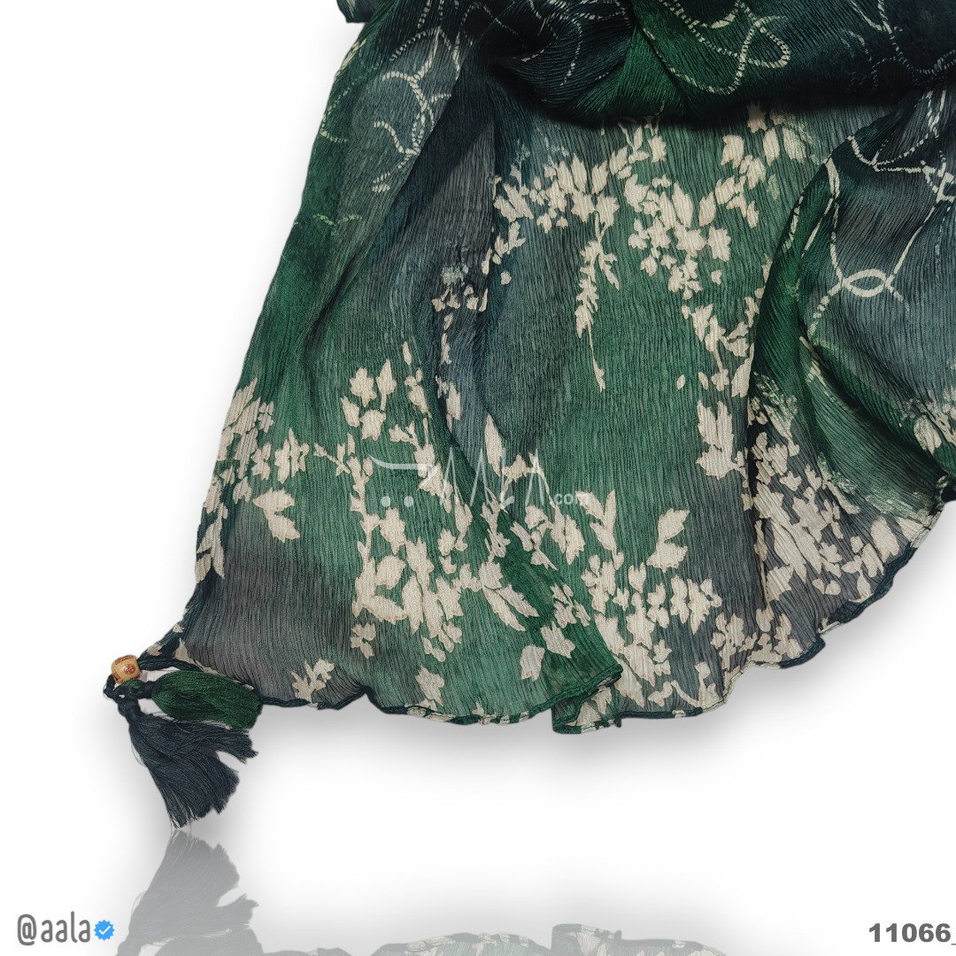 Printed Silk Blend Dupatta-20-Inches PRINTED 2.25-Metres 