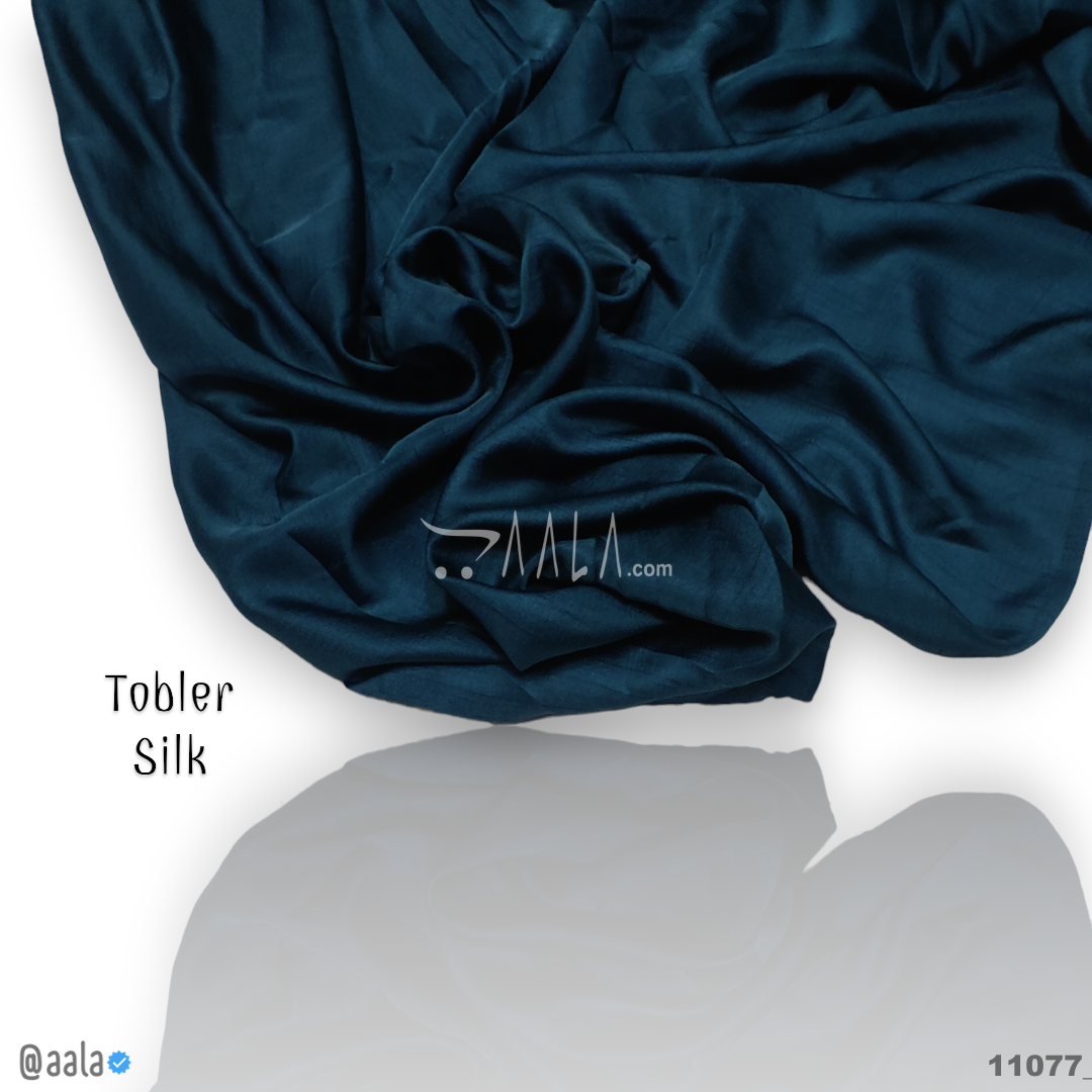 Tobler Silk Poly-ester 44-Inches GREEN Per-Metre #11077