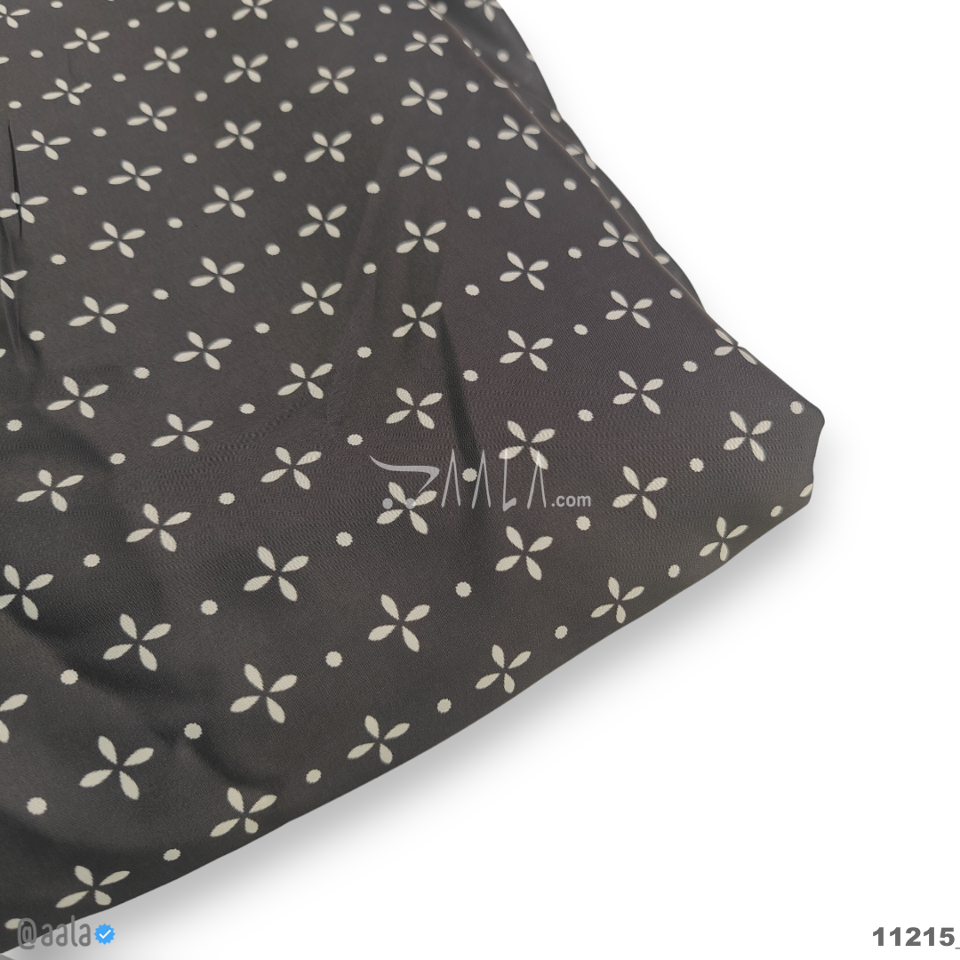 Printed Silk Blend 44-Inches PRINTED Per-Metre #11215