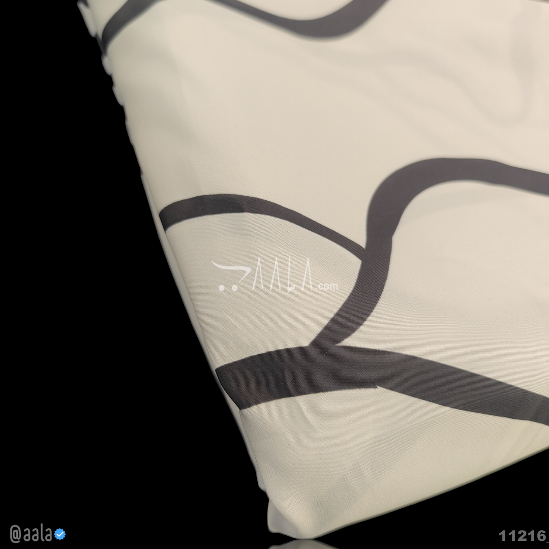 Printed Silk Blend 44-Inches PRINTED Per-Metre #11216