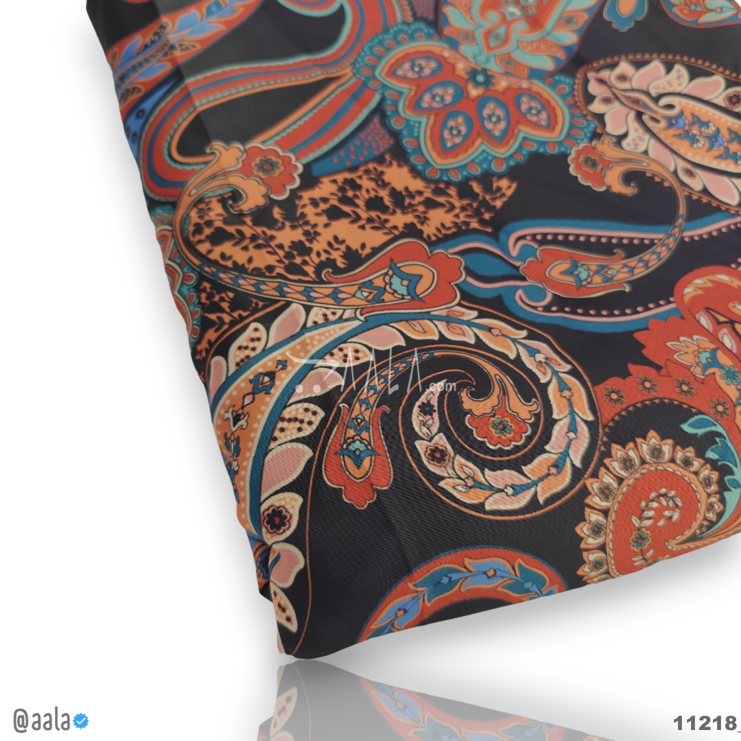 Printed Silk Blend 44-Inches PRINTED Per-Metre #11218