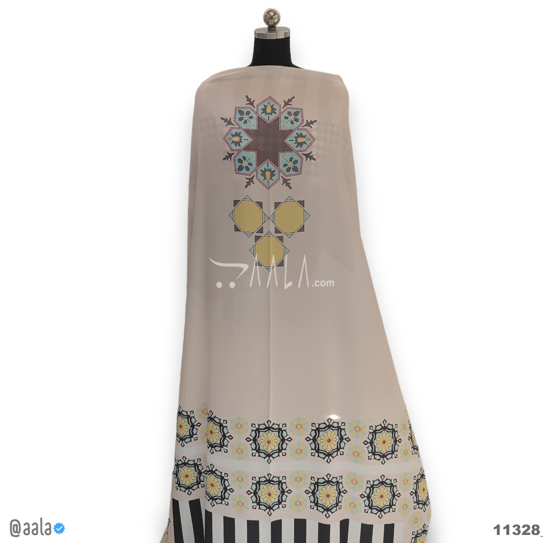 Printed Silk Blend 44-Inches PRINTED Per-Pc #11328