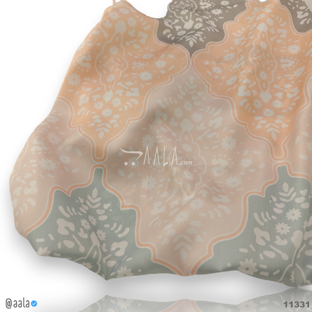 Printed Silk Blend 44-Inches PRINTED Per-Pc #11331
