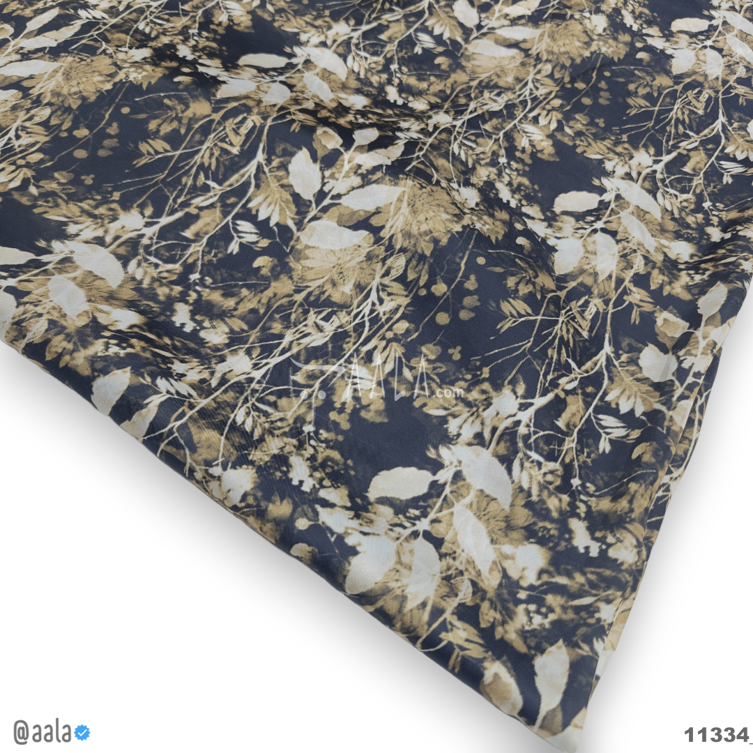 Printed Silk Blend 44-Inches PRINTED Per-Metre #11334