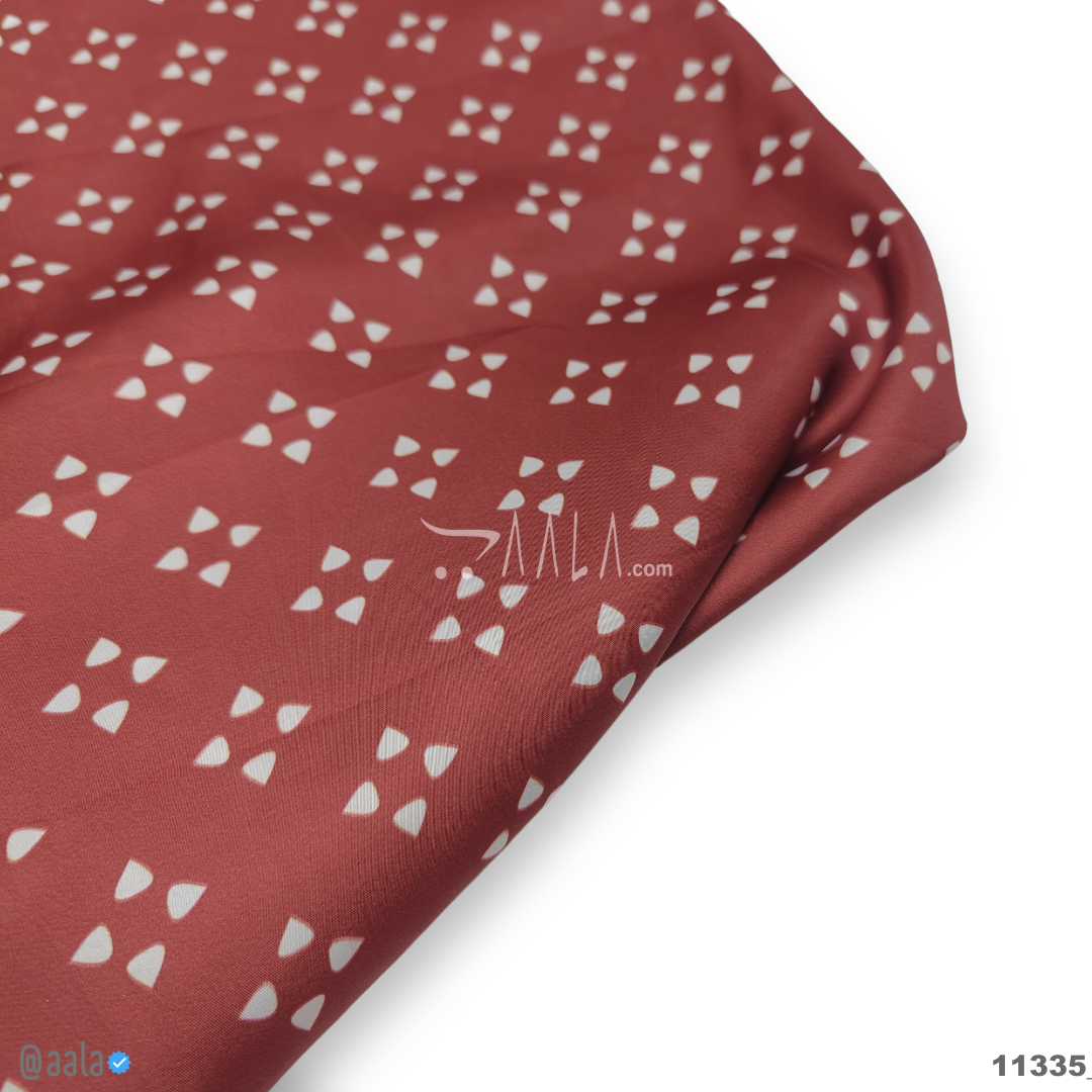 Printed Silk Blend 44-Inches PRINTED Per-Metre #11335