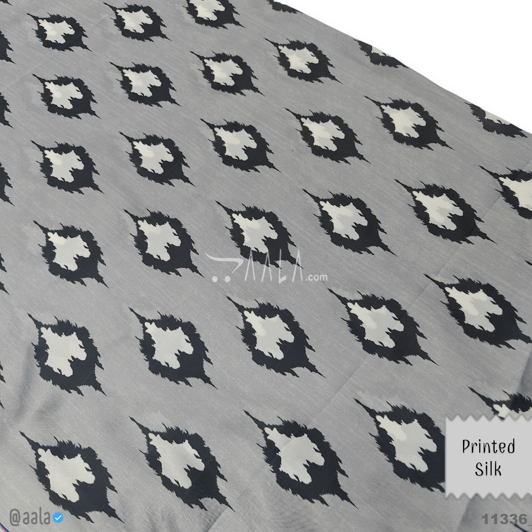 Printed Silk Blend 44-Inches PRINTED Per-Metre #11336